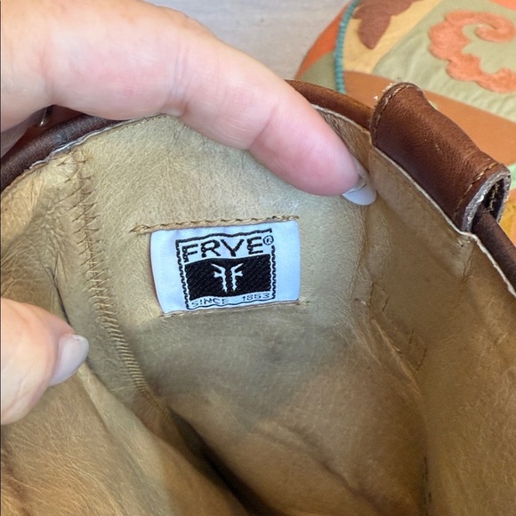 Frye Rich Brown Leather Riding Boots 8.5 - Picture 8 of 10
